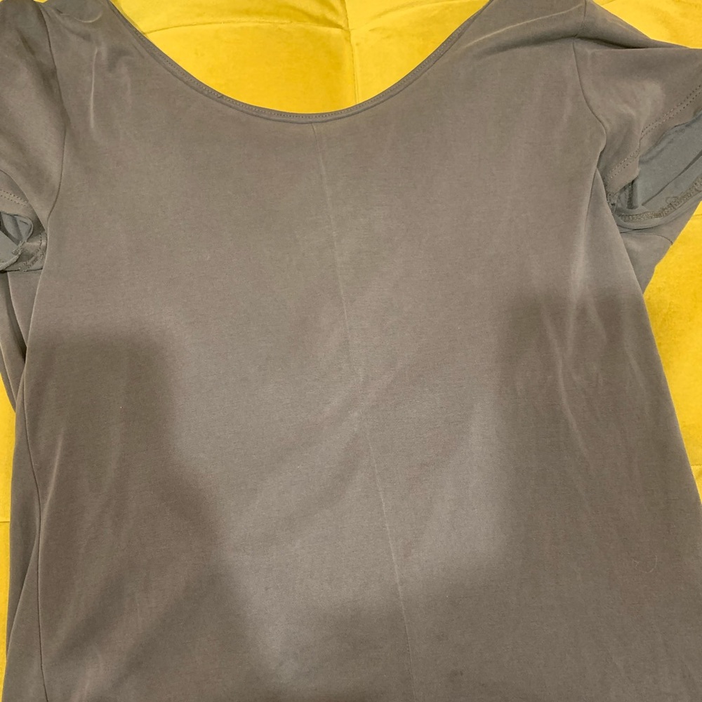 Gray blouse